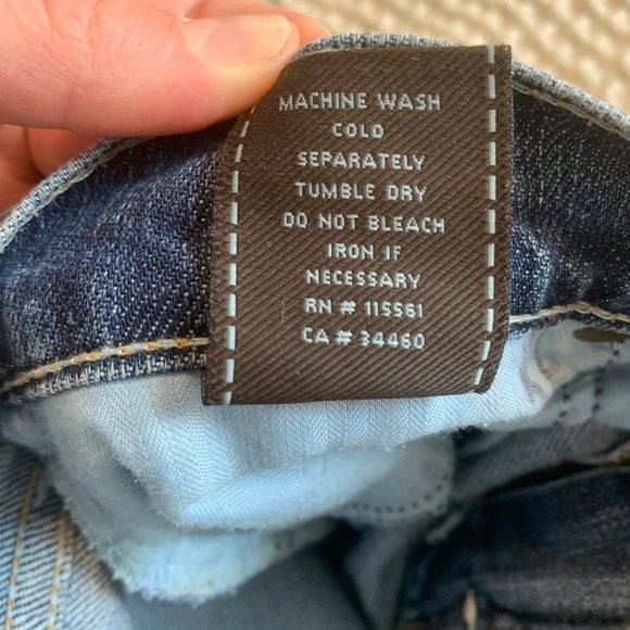 7 for all Mankind women's denim bootcut jeans size 29 - Picture 7 of 7